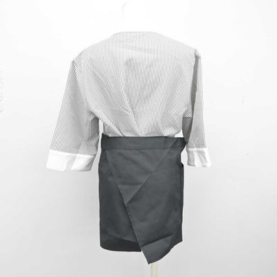 【中古】 フルーツサンド店ユニフォーム 女子制服 4点 (シャツ・エプロン / サロン) sf051764