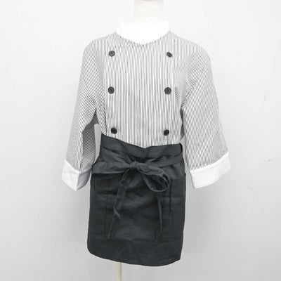 【中古】 フルーツサンド店ユニフォーム 女子制服 4点 (シャツ・エプロン / サロン) sf051765