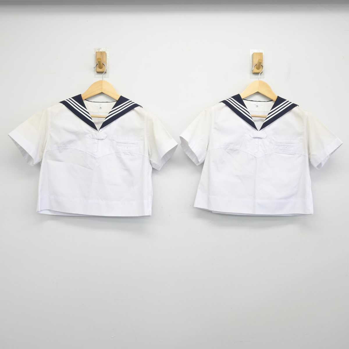 【中古】東京都 共立女子中学校 女子制服 2点 (セーラー服) sf051775