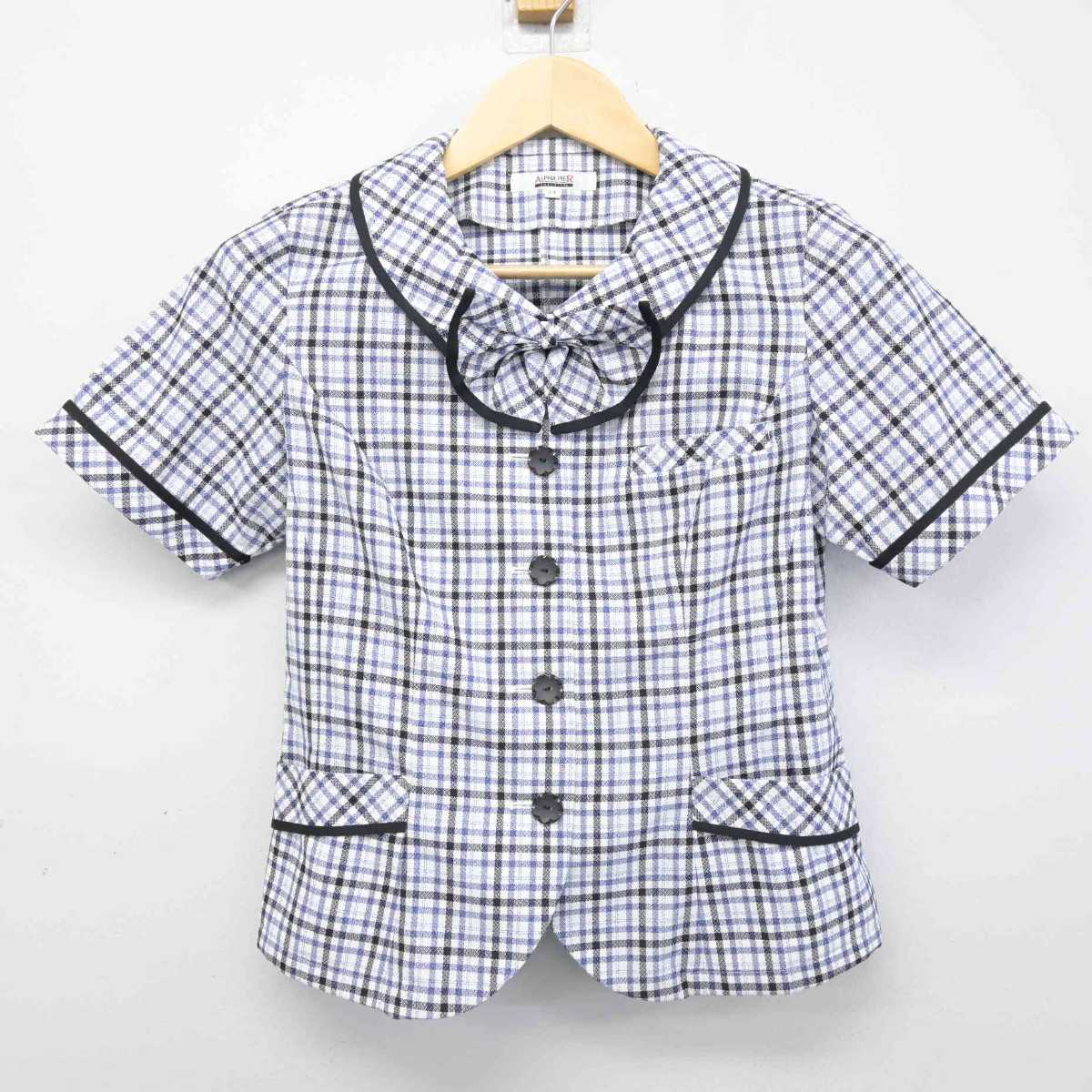 【中古】 事務服 女子制服 4点 (シャツ) sf051779