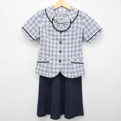 【中古】 事務服 女子制服 3点 (シャツ・スカート) sf051781