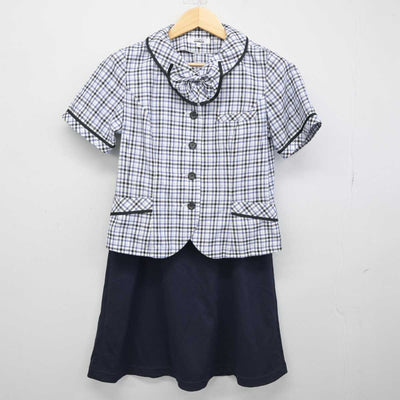 【中古】 事務服 女子制服 3点 (シャツ・スカート) sf051782