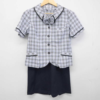 【中古】 事務服 女子制服 3点 (シャツ・スカート) sf051783