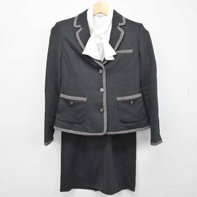 【中古】 事務服 女子制服 3点 (ブレザー・シャツ・スカート) sf051785