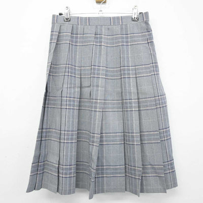 【中古】埼玉県 埼玉栄高等学校 女子制服 3点 (ニットベスト・シャツ・スカート) sf051795