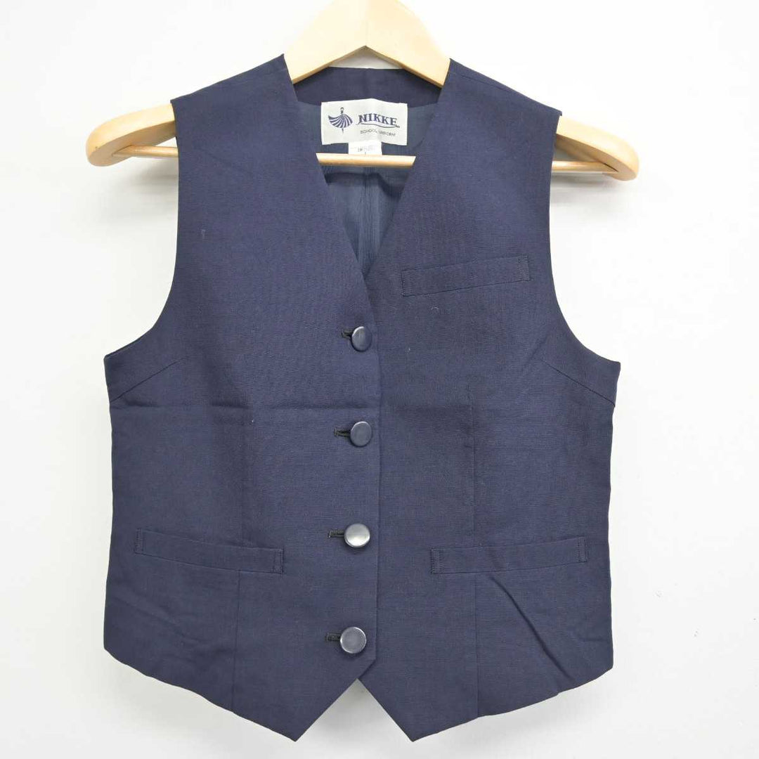 中古】埼玉県 泰平中学校 女子制服 2点 (ベスト・スカート 中古】埼玉県 泰平中学校 女子制服 2点 (ベスト・スカート