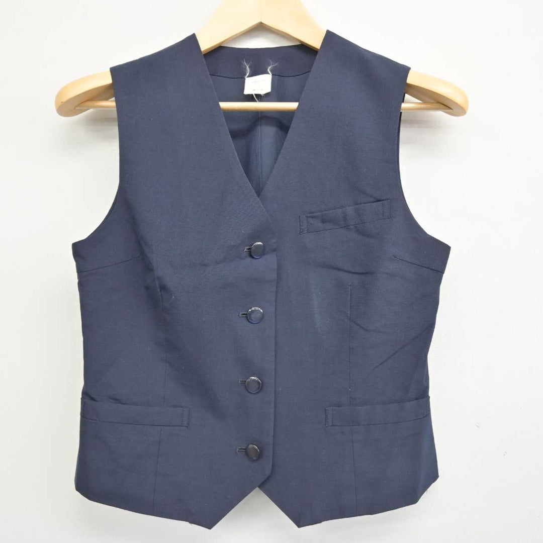 中古】埼玉県 泰平中学校 女子制服 2点 (ベスト・スカート