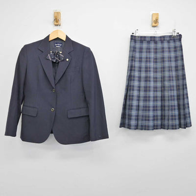 【中古】兵庫県 須磨学園高等学校 女子制服 5点 (ブレザー・スカート) sf051812