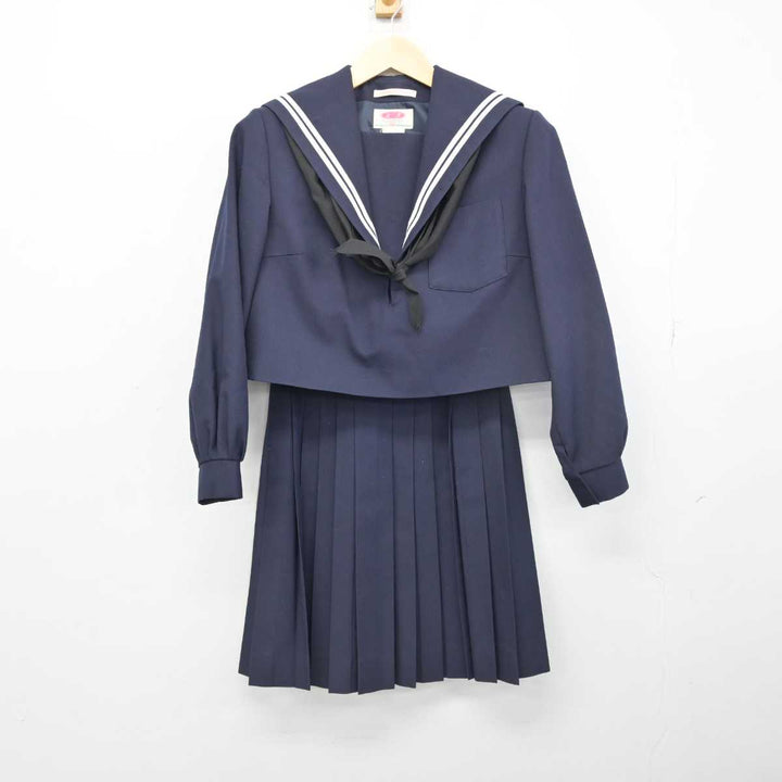 中古】大阪府 花園高等学校 女子制服 4点 (ブレザー・スカート