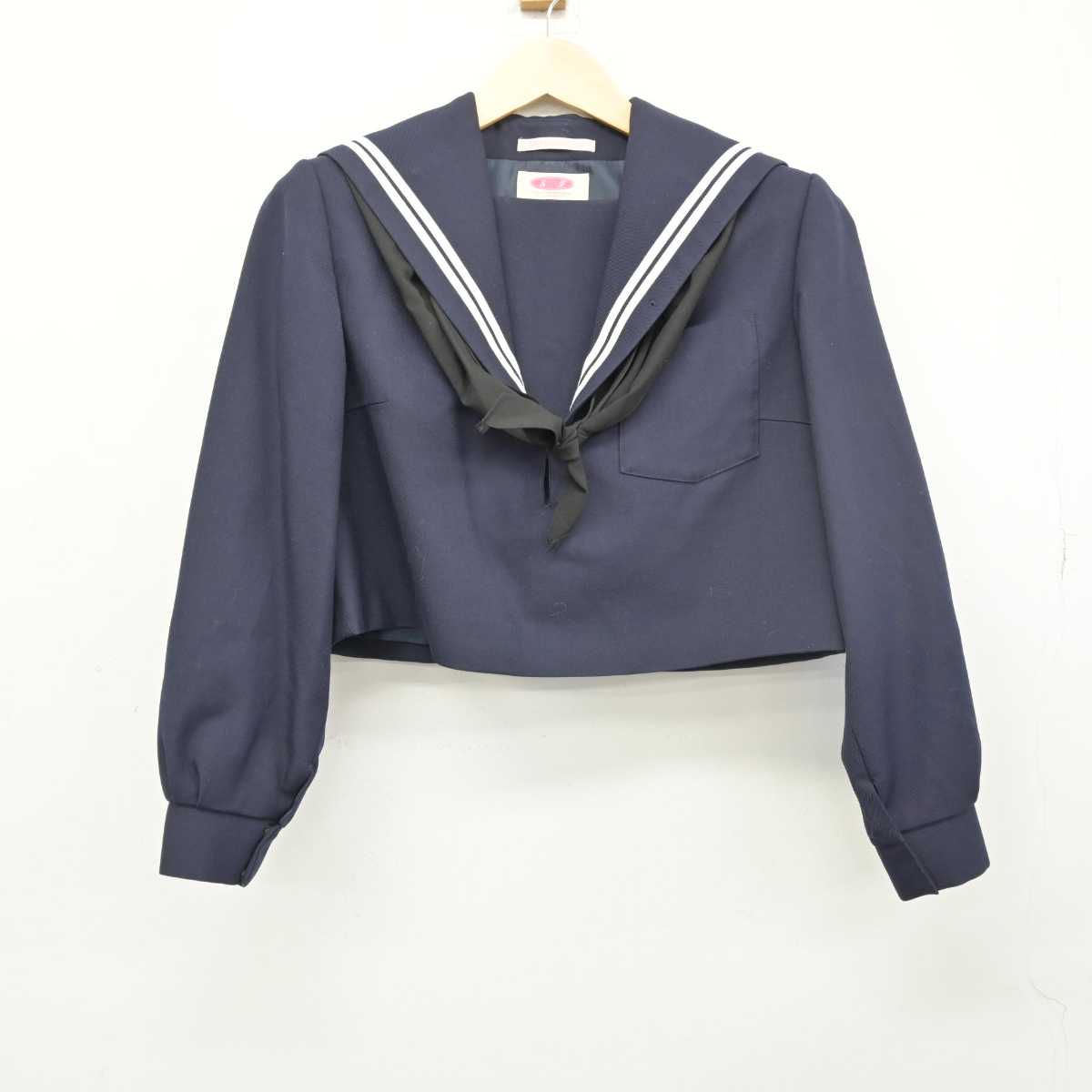 安い激安愛知県 桜花学園高等学校 女子制服 4点（セーラー服・スカート）sf009332 学生服