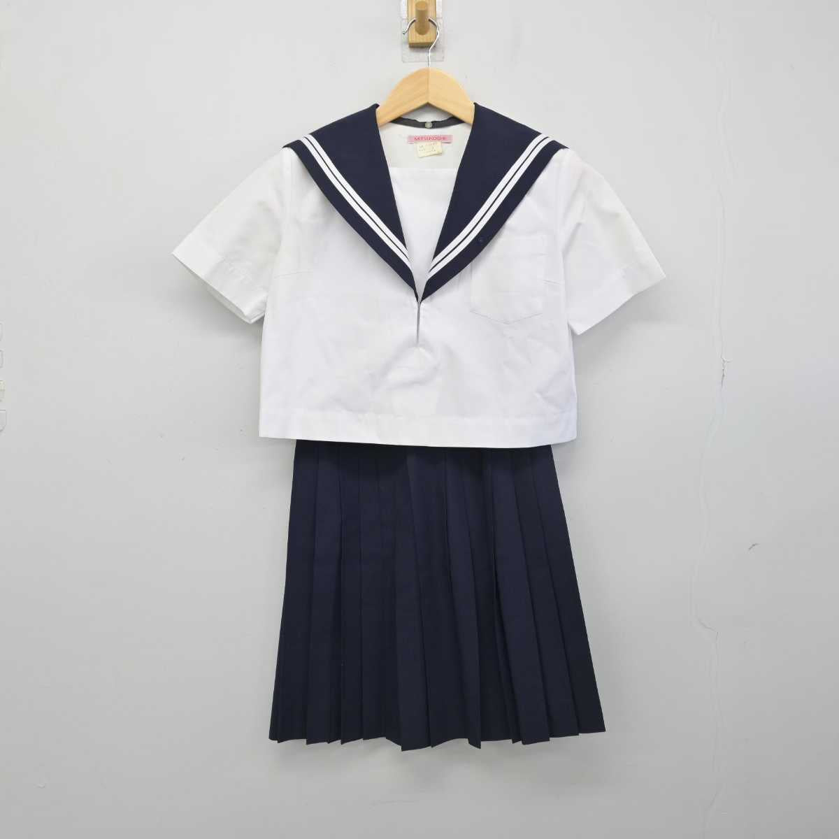 【中古】愛知県 桜花学園高等学校 /旧制服 女子制服 3点 (セーラー服・スカート) sf051819