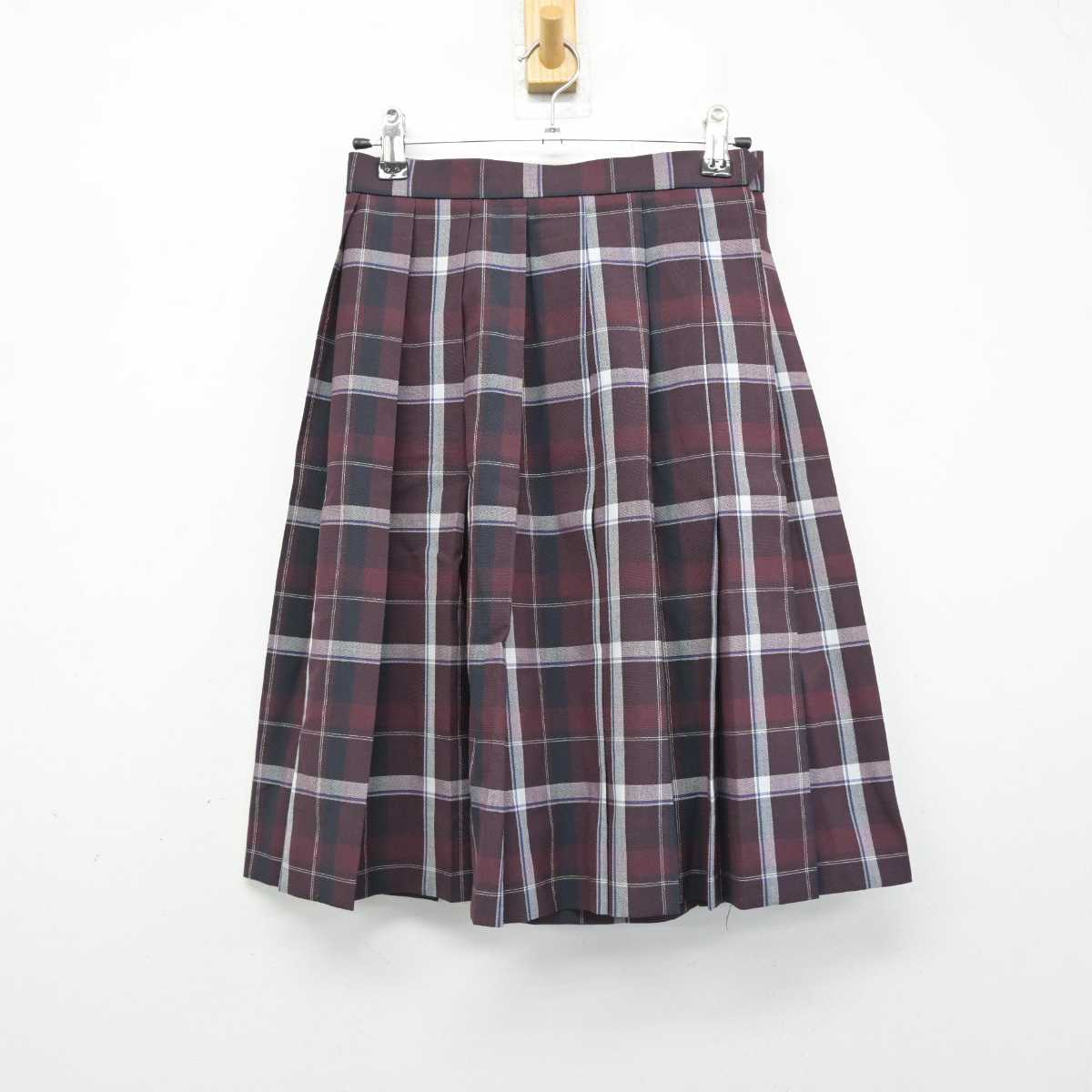 【中古】滋賀県 立命館守山中学校 女子制服 2点 (スカート・スカート) sf051835