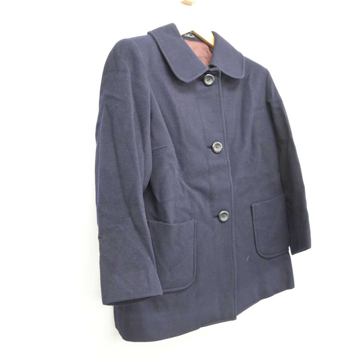 【中古】大阪府 樟蔭中学校 女子制服 1点 (コート) sf051850