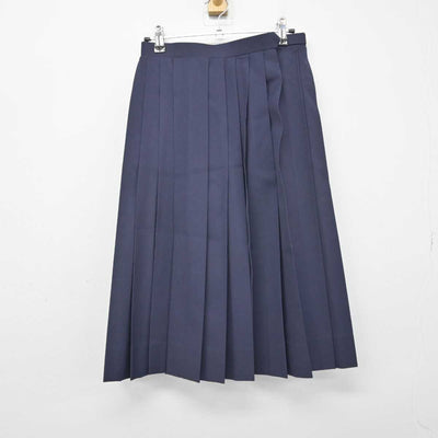 【中古】東京都 実践女子学園中学校 女子制服 4点 (セーラー服・セーラー服・スカート) sf051860