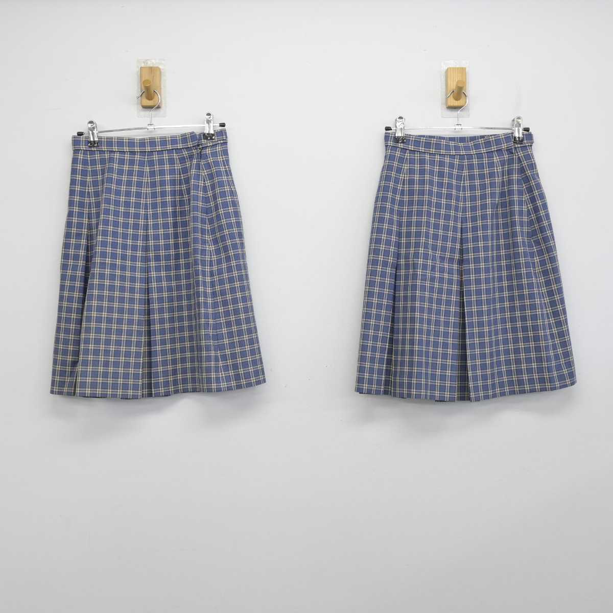 【中古】神奈川県 海老名市立海西中学校 女子制服 2点 (スカート) sf051874