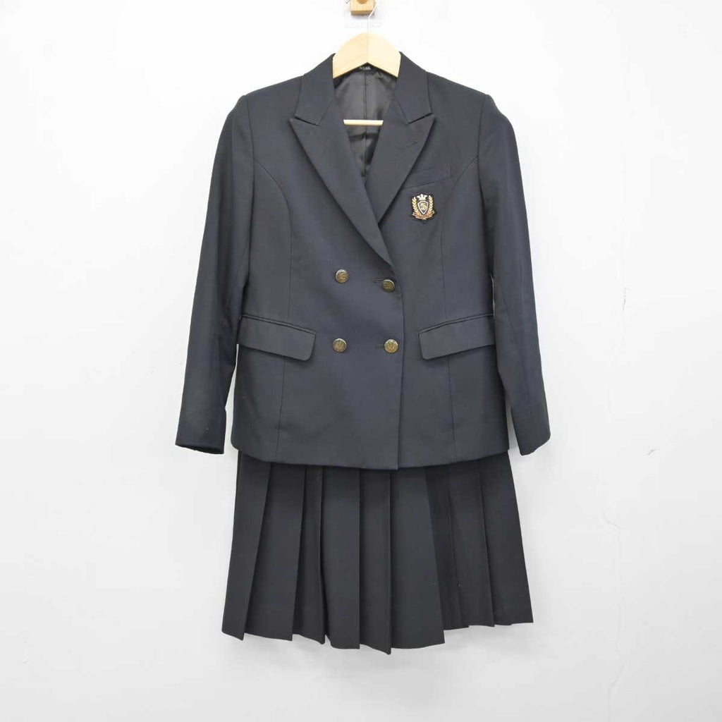 【中古】埼玉県 埼玉栄高等学校 女子制服 3点 (ブレザー・スカート) sf051884