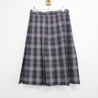 【中古】埼玉県 埼玉栄高等学校 女子制服 2点 (スカート) sf051885