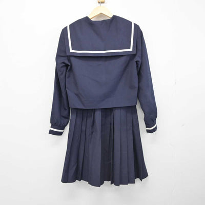 【中古】静岡県 磐田南高等学校 女子制服 4点 (セーラー服・スカート) sf051888