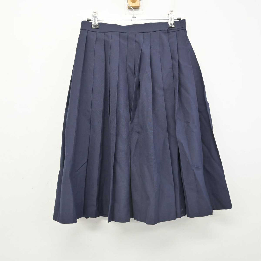 【中古】静岡県 磐田南高等学校 女子制服 3点 (セーラー服・スカート) sf051889