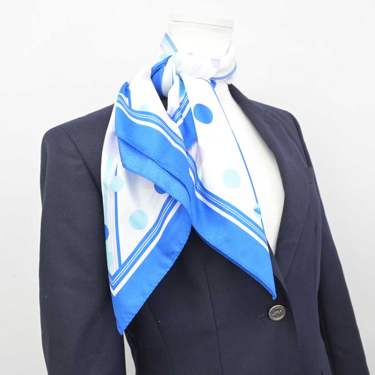 【中古】石川県 日本航空大学校 女子制服 4点 (ブレザー・スカート) sf051892