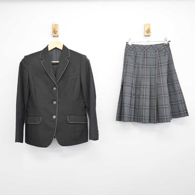 【中古】北海道 札幌新川高等学校 女子制服 2点 (ブレザー・スカート) sf051894