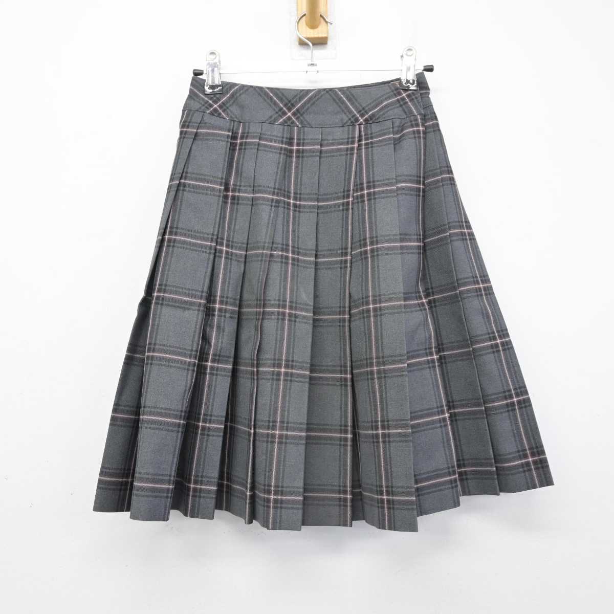 【中古】北海道 札幌新川高等学校 女子制服 2点 (ブレザー・スカート) sf051894