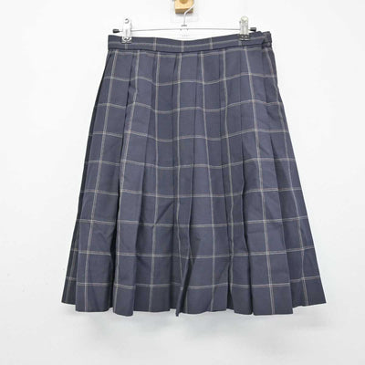 【中古】千葉県 流山南高等学校 女子制服 2点 (シャツ・スカート) sf051901