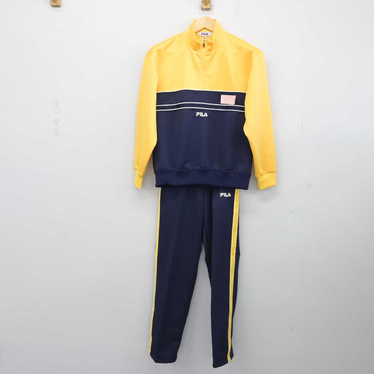 【中古】東京都 瀧野川女子学園中学高等学校 女子制服 2点 (ジャージ 上・ジャージ 下) sf051909