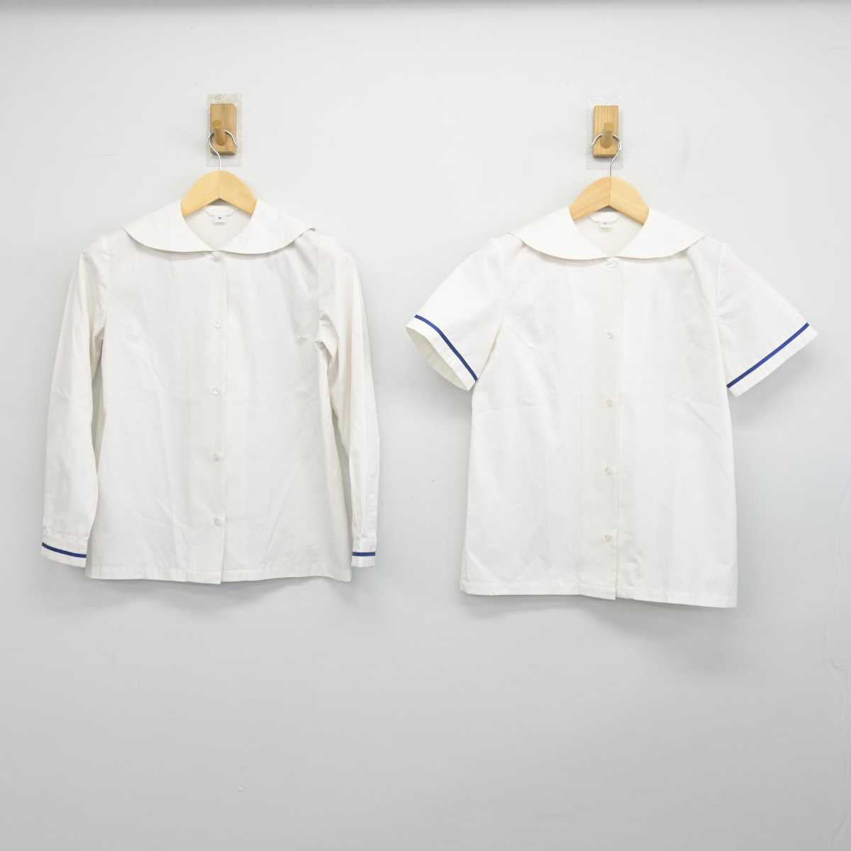 【中古】東京都 瀧野川女子学園中学高等学校 女子制服 2点 (シャツ・シャツ) sf051911