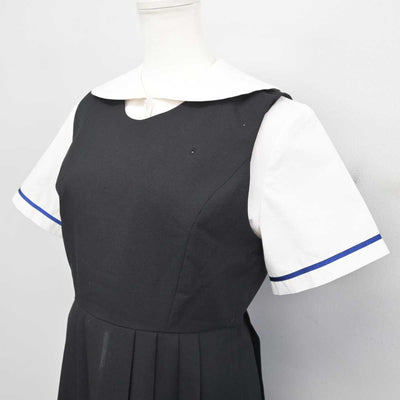 【中古】東京都 瀧野川女子学園中学高等学校 女子制服 2点 (シャツ・ジャンパースカート) sf051913