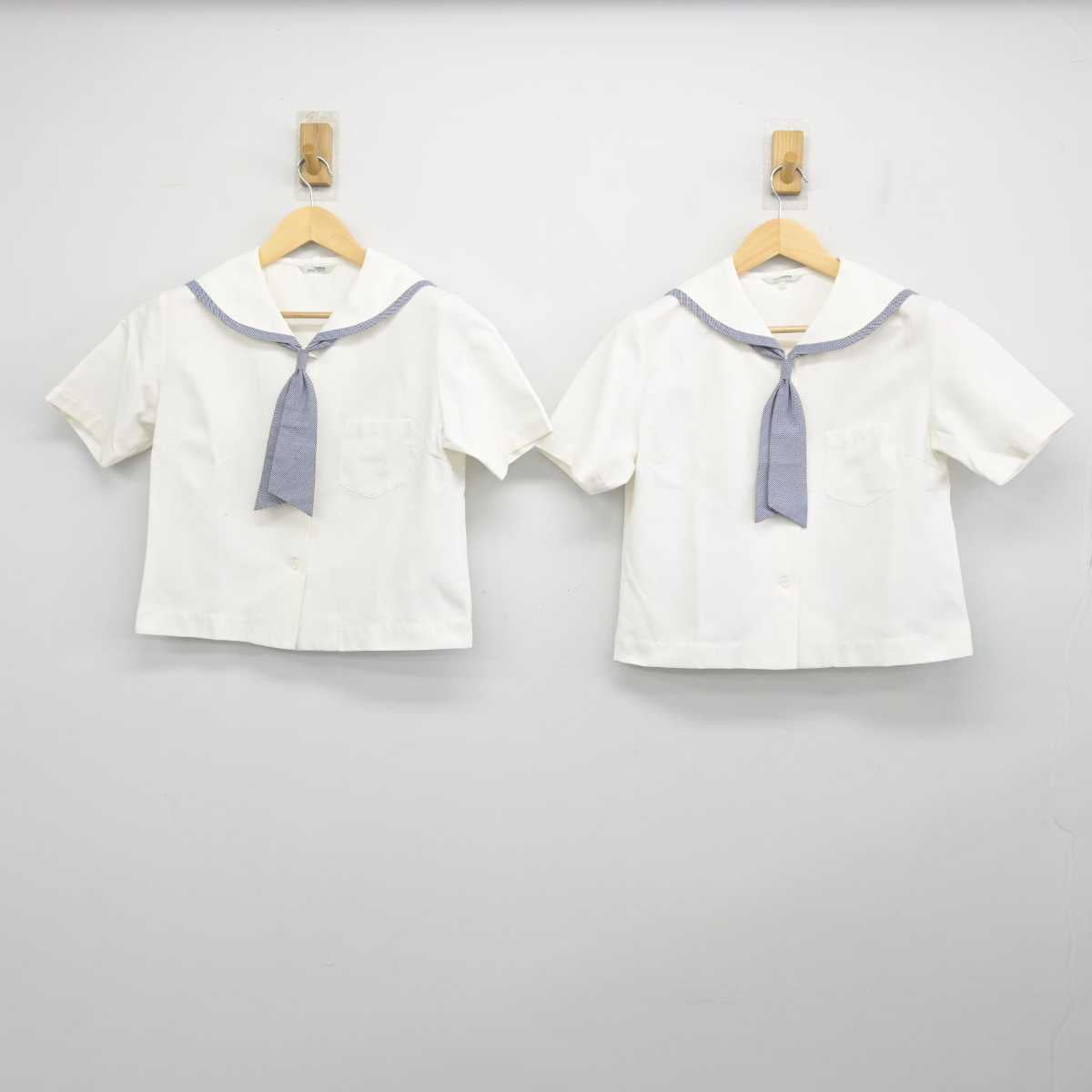 【中古】青森県 新城中学校 女子制服 4点 (セーラー服) sf051916