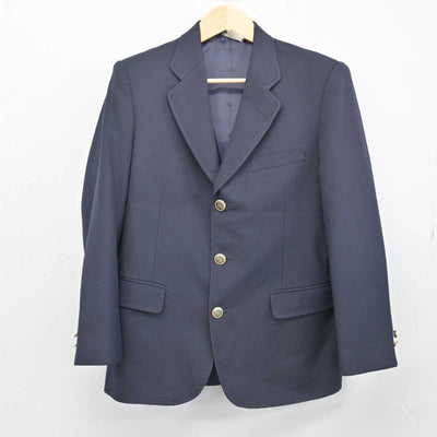 【中古】青森県 青森西高等学校 男子制服 3点 (ブレザー・ズボン) sf051917