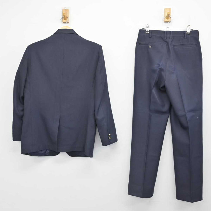 中古】青森県 青森西高等学校 男子制服 2点 (ブレザー・ズボン