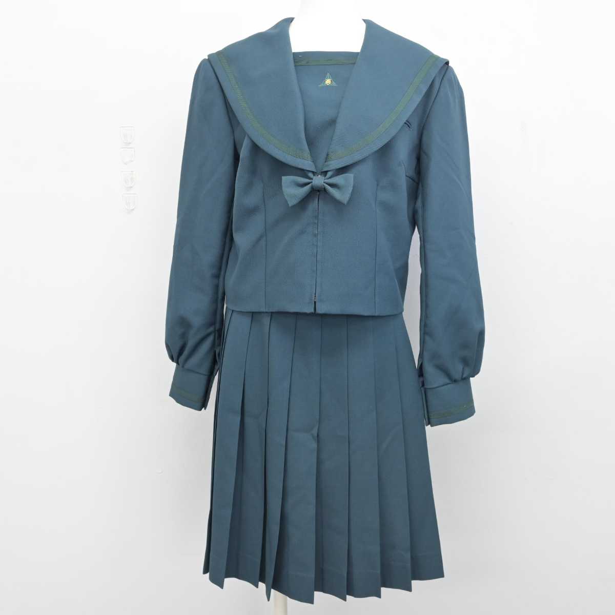 【中古】千葉県 成田国際高等学校 女子制服 3点 (セーラー服・スカート) sf051923