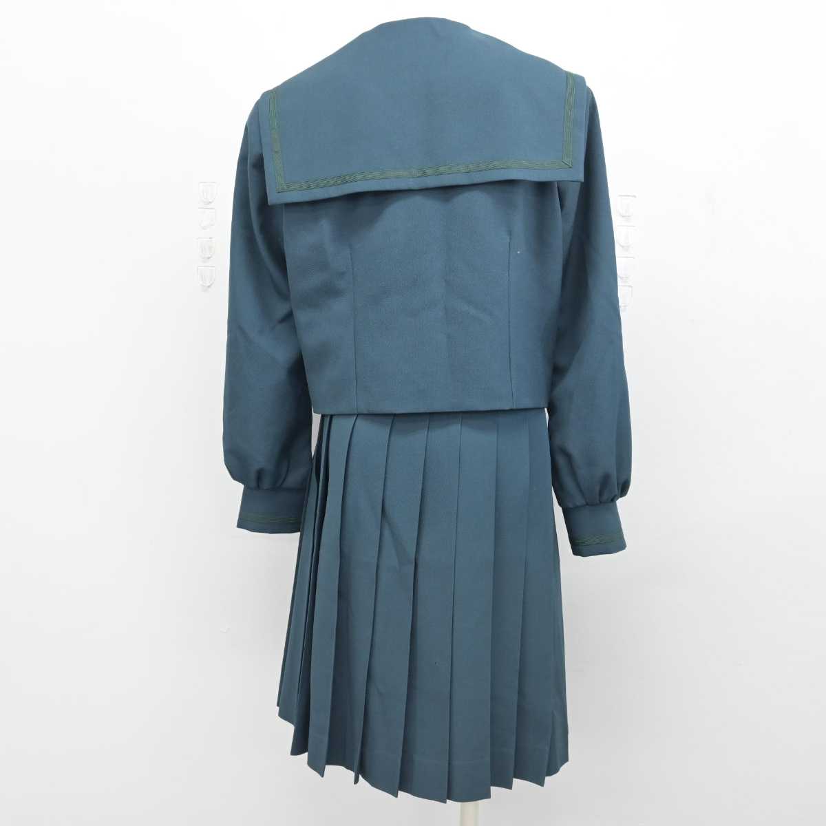 【中古】千葉県 成田国際高等学校 女子制服 3点 (セーラー服・スカート) sf051923