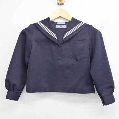 【中古】香川県 飯山南小学校 女子制服 3点 (セーラー服・セーラー服・スカート) sf051928