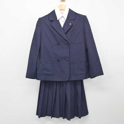 【中古】栃木県 北高根沢中学校 女子制服 3点 (ブレザー・シャツ・スカート) sf051930