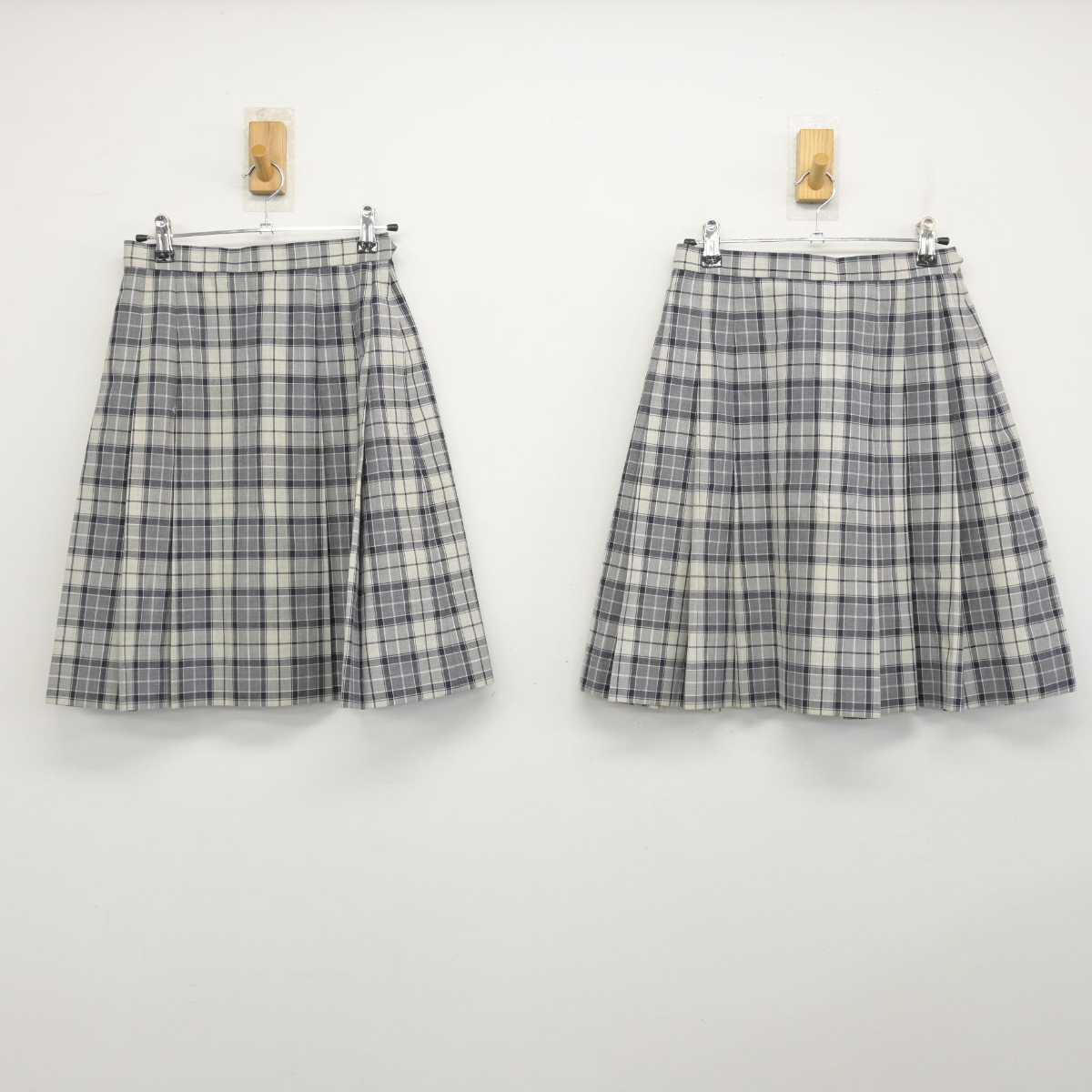 【中古】東京都 錦城高等学校 女子制服 2点 (スカート・スカート) sf051941