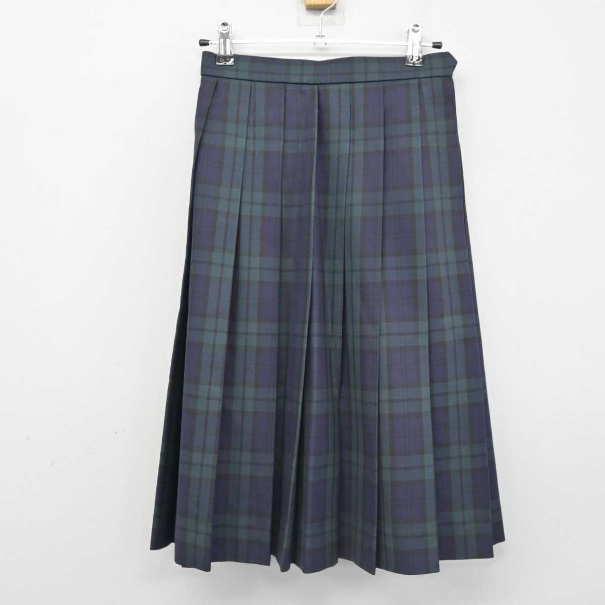 【中古】宮崎県 鵬翔中学校・高等学校 女子制服 4点 (ブレザー・ベスト・スカート) sf051947