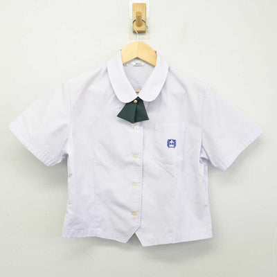 【中古】宮崎県 鵬翔中学校・高等学校 女子制服 4点 (シャツ・スカート) sf051950