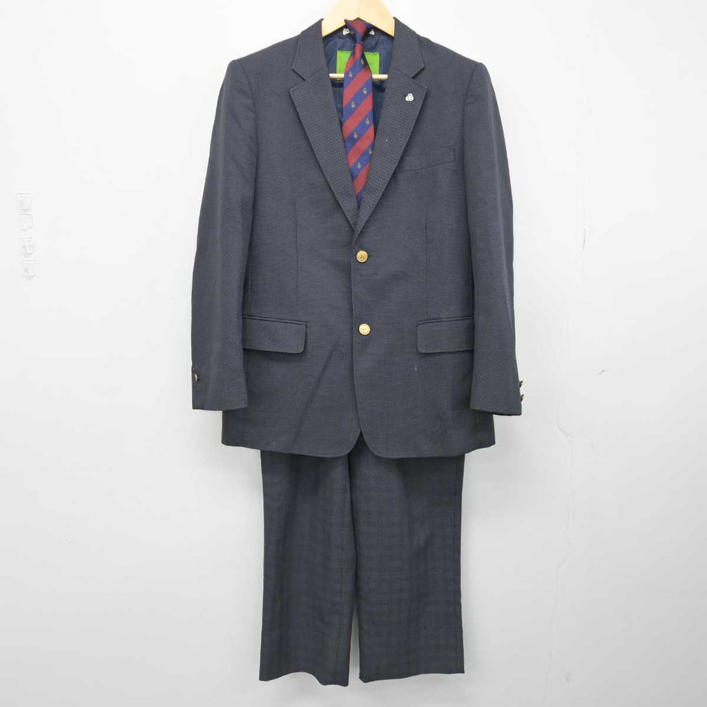 中古】香川県 丸亀城西高等学校 男子制服 4点 (ブレザー・ズボン) sf051966 | 中古制服通販パレイド