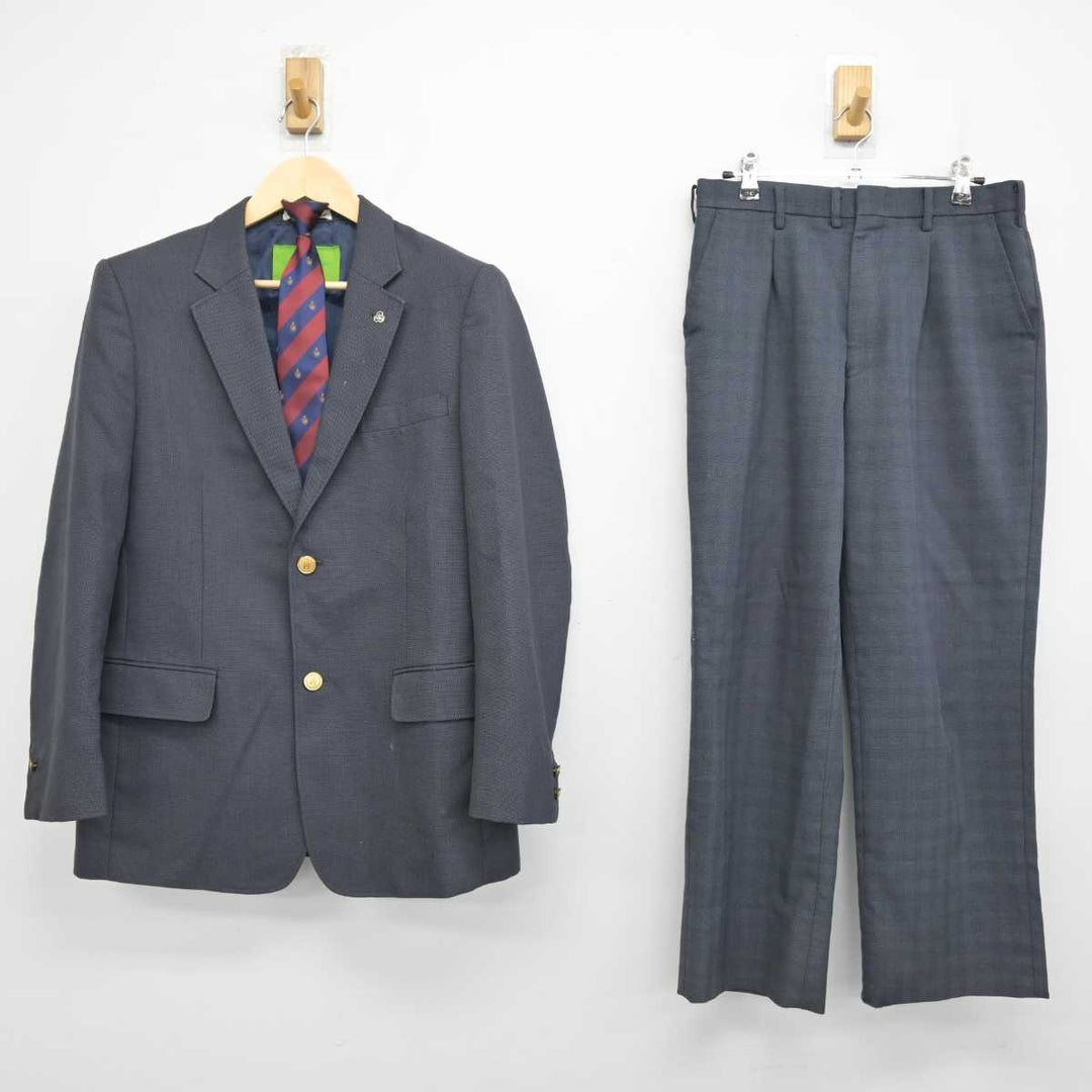 【中古】香川県 丸亀城西高等学校 男子制服 4点 (ブレザー・ズボン) sf051966 | 中古制服通販パレイド