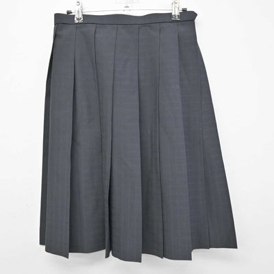 【中古】埼玉県 栄東高等学校 女子制服 3点 (シャツ・ベスト・スカート) sf051970