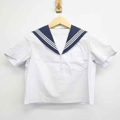 【中古】香川県 桜町中学校 女子制服 2点 (セーラー服・スカート) sf051978