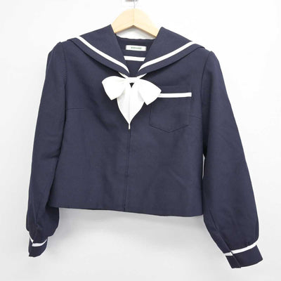 【中古】静岡県 浜松市立八幡中学校 女子制服 3点 (セーラー服・スカート) sf051996