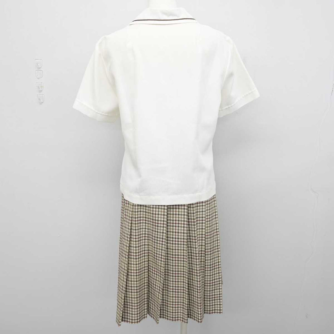 【中古】佐賀県 佐賀龍谷学園龍谷高等学校 女子制服 5点 (シャツ・スカート) sf051999