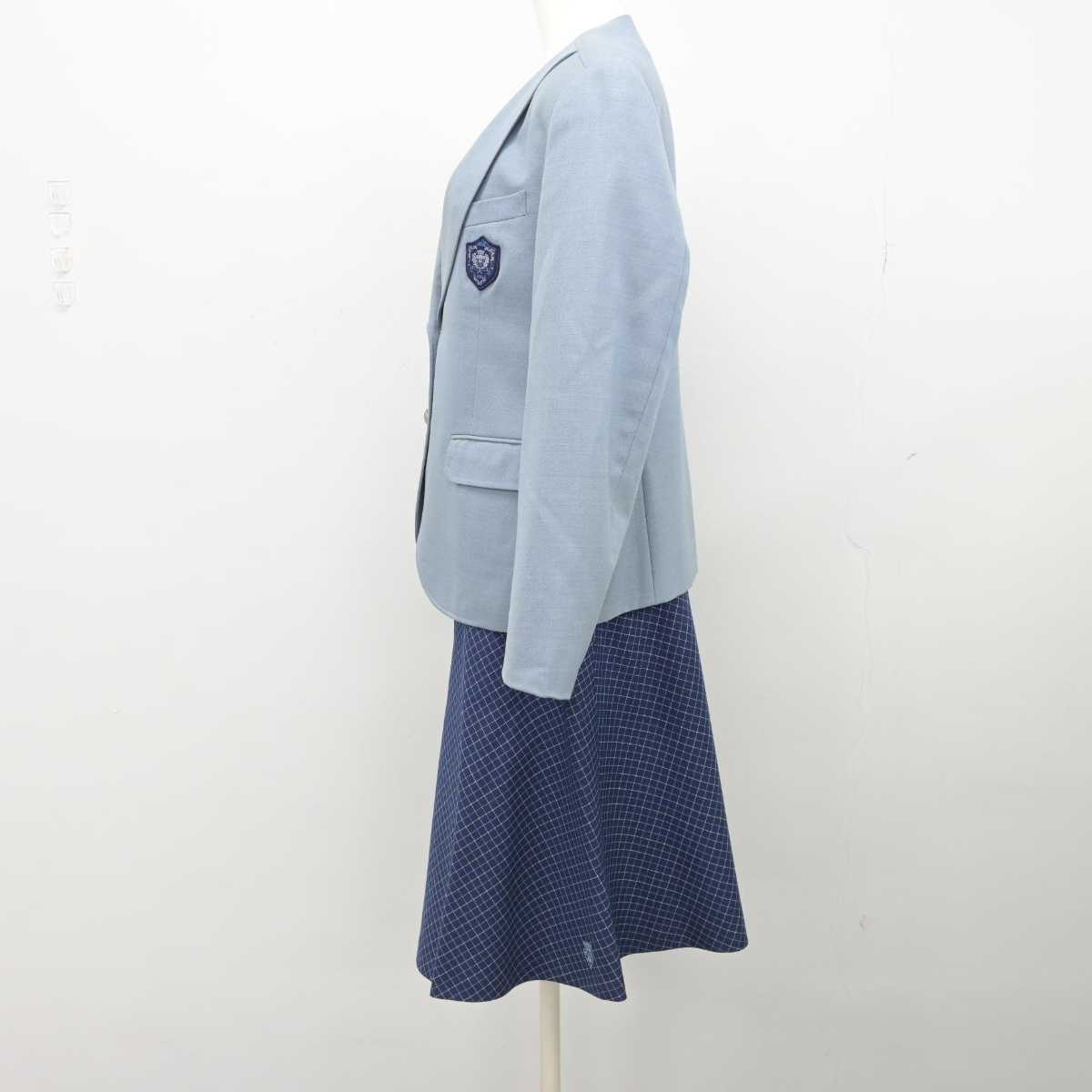 【中古】岡山県 ノートルダム清心学園 清心女子高等学校  女子制服 3点 (ブレザー・スカート) sf052005