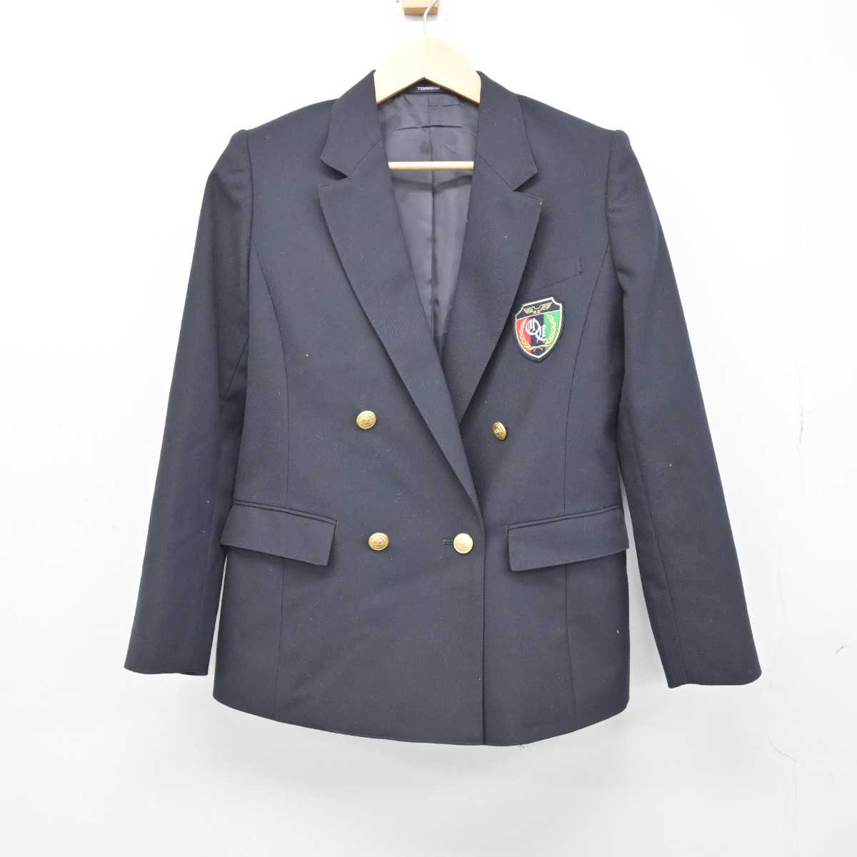 【中古】埼玉県 大宮商業高等学校 女子制服 4点 (ブレザー・シャツ・スカート) sf052009