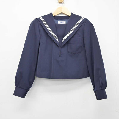 【中古】愛知県 形原中学校 女子制服 2点 (セーラー服・スカート) sf052018