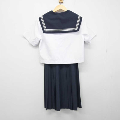 【中古】愛知県 形原中学校 女子制服 3点 (セーラー服・スカート) sf052019